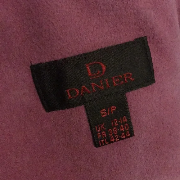 Danier Pink Teddy Jacket - Picture 4 of 7